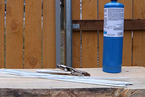 Alumaloy 20 Rods - Usa Made, As Seen On Tv, 1/8" X 18" Simple Welding Rods, Aluminum Brazing/Welding Rods, Aluminum Repair #TOP2