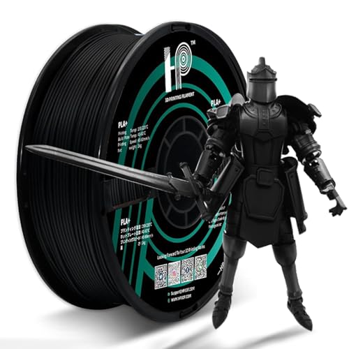 Filamento PLA de alta velocidad, PLA Plus (PLA+), filamento de impresora 3D, filamento PLA de 1.75 mm, precisión dimensional +/- 0.02 mm, carrete de 2.2 libras, se adapta a la mayoría de impresoras