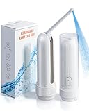 US-VIVIV High Pressure Electric Bidet with USB-C Rechargeable Handheld Water Sprayer, Portable Travel Bidet for Men and Women, Personal Hygiene and Postpartum Care, White