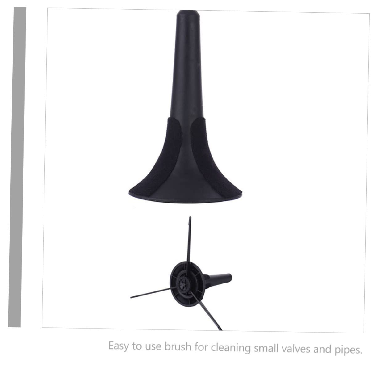 TOYANDONA Kit de Nettoyage Sourdine Incluse Brosses en Plastique et Métal pour Accessoires pour Entretien et Nettoyage Trompette Support des Petites Valves