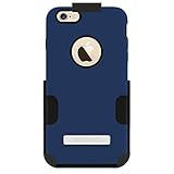 Seidio DILEX Case with Metal Kickstand and Holster Combo for Apple iPhone 6 Plus- Retail Packaging - Royal Blue