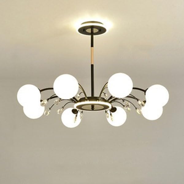 Lustre créatif en cristal de haute qualité luminaire moderne 16 têtes
