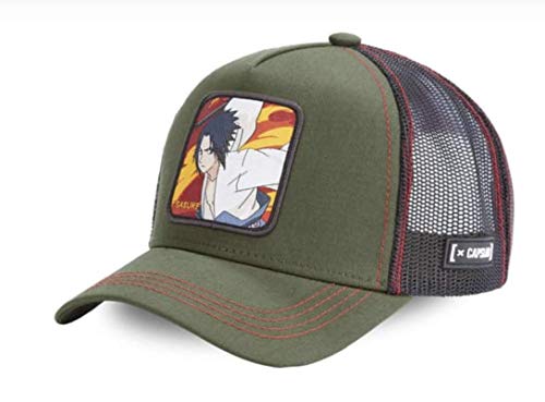 Casquette Sasuké Verte et Noire Adulte