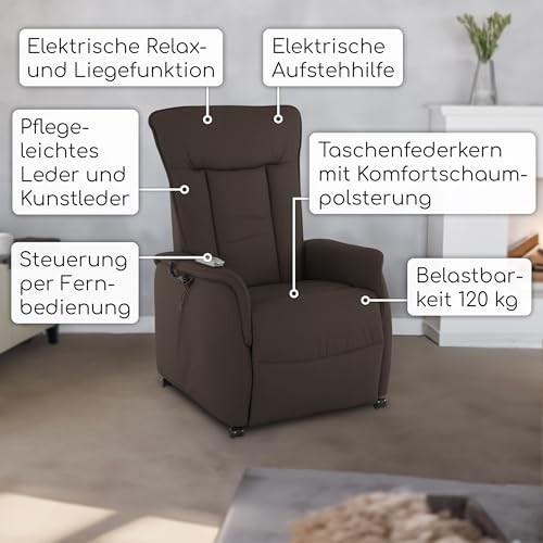 Sessel mit Aufstehhilfe von Maco Möbel Raburg – Elektrischer Relaxsessel