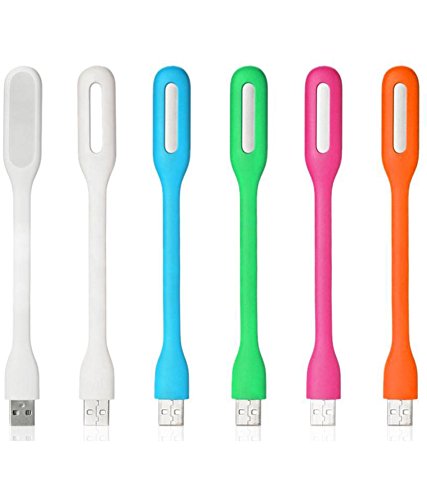 Ininsight solutions Flexible 5V 1.2W Portable Flexible USB LED Light Lamp- Colour May Vary- 1 Qty