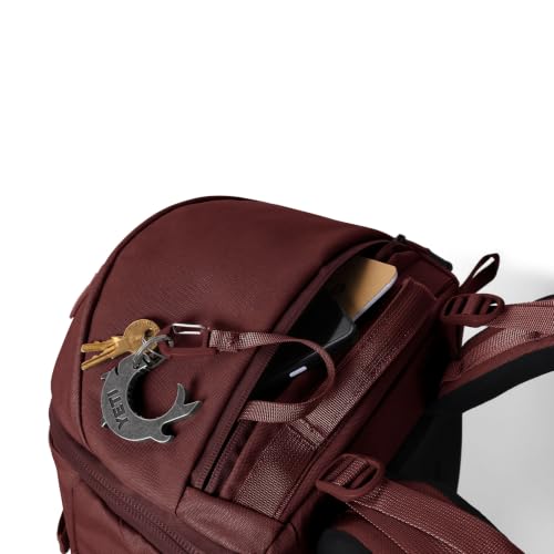 Image of YETI Ranchero Backpack 22L - Commuter Laptop Pack, Stag Dark Red