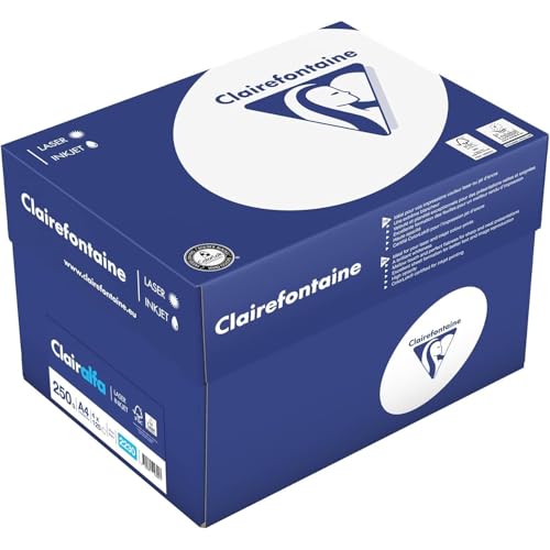 Clairefontaine Kopierpapier Clairalfa DIN A4 250 g/qm 125 Blatt