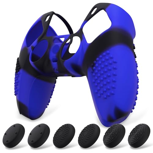eXtremeRate PlayVital Funda de Silicona para ps5 Mando - Cubierta...