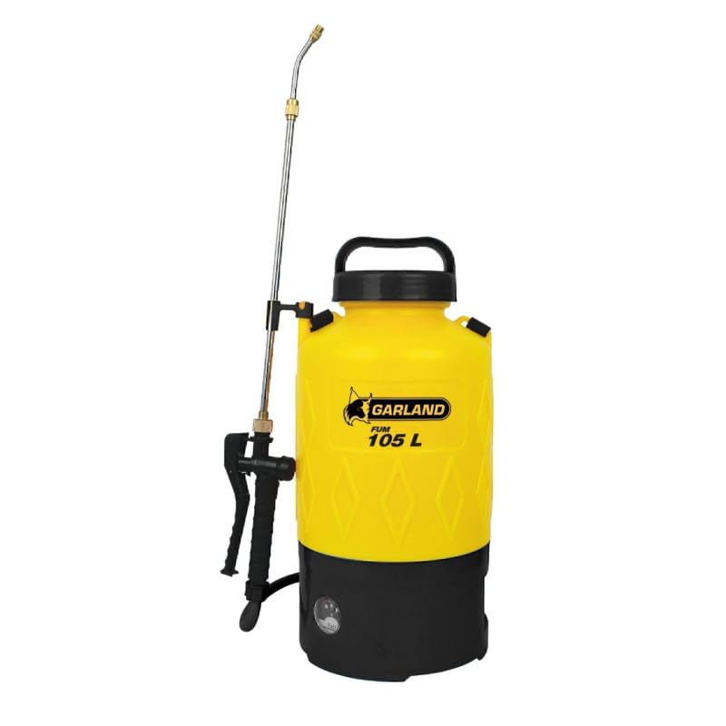 Garland FUM 105 L-V23 - Fumigador batería Litio 11,1V 2Ah, 5L, 2-4 Bar, Sistema TSS, Lanza Acero Inoxidable