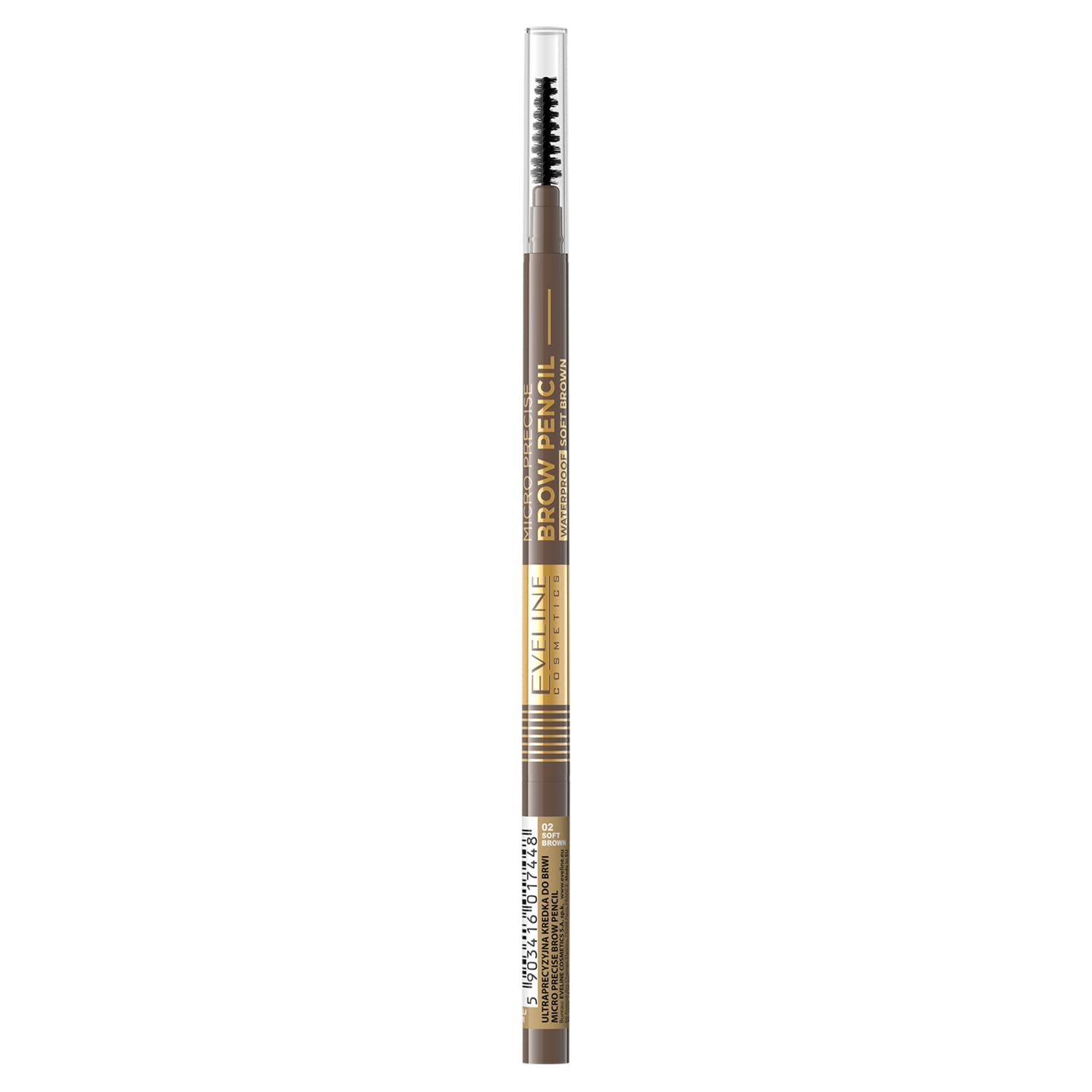 Eveline Cosmetics Brow & go! Strong Brow Styling & Care Gel with Hyaluronic Acid and Panthenol - Brow&Go