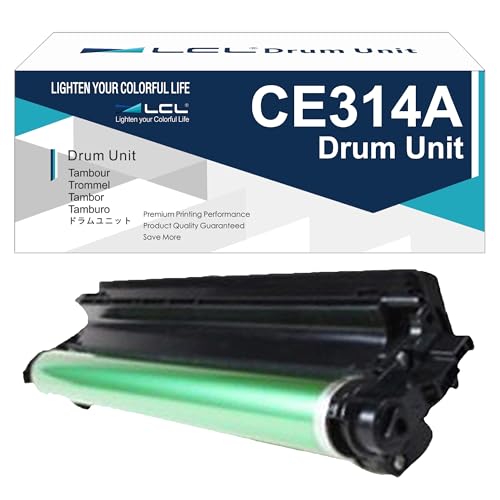 LCL Compatible Drum Unit Replacement for HP 126A CE314A CRG029 for HP Laserjet Pro CP1020 CP1025 CP1025nw LaserJet 100 MFP M175nw M175a M175b M175c M175e M175p M175r M275s M275t M275u Printer (1-Pack)