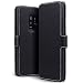 Produktbild TERRAPIN, Kompatibel mit Samsung Galaxy S9 Plus Hülle, Premium Leder Flip Handyhülle Samsung Galaxy S9 Plus Tasche Schutzhülle - Schwarz