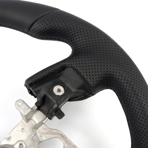 HIGH FLYING for Toyota 4Runner 2010-2024, Tundra 2014-2021, Sequoia 14-22 Steering Wheel Replacement Part BLACK Perforated Leather No Strip (With Heating Function) by HIGH FLYING - Image 3