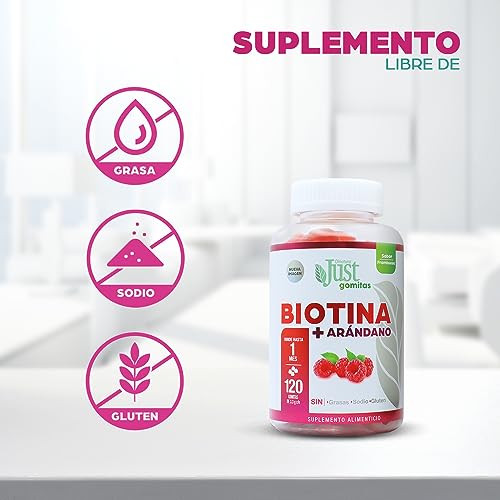 Colágeno, biotina gomitas Marca Olnatura Just (3)