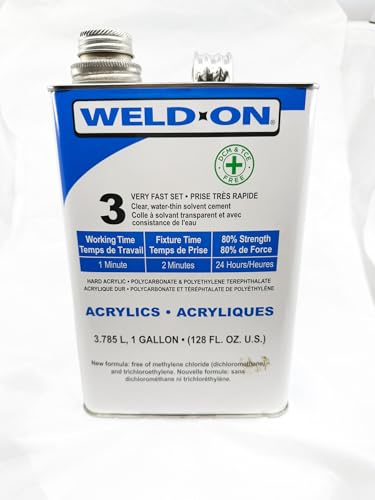 Weld-On #3 Cement, Low-VOC Non-Chlorinated Formula, Gallon