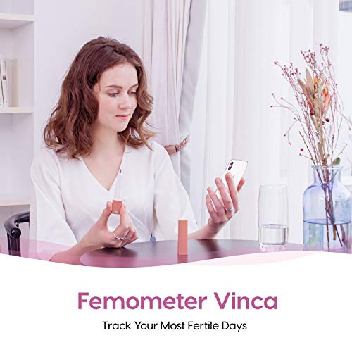 Femometer Smart Basal Thermometer Bbt Thermometers Ovulation, Fertility Monitoring Tracking, Smart High-Precision Thermometer For Ovulation Tracking And Prediction Sync With Femometer App #TOP6