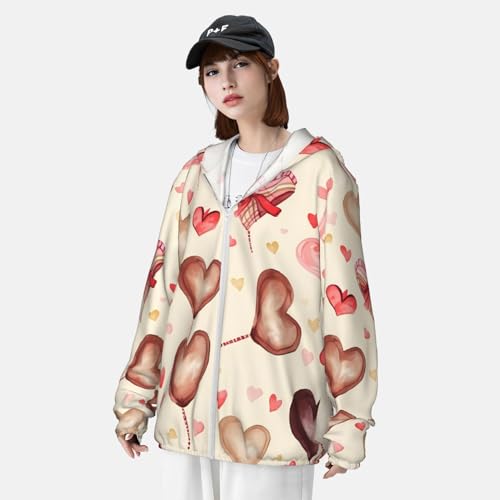 Sweat à capuche contre les coups de soleil avec veste zippée UPF 50+ - 6