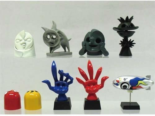 Amazon カプセル 生誕100年 岡本太郎展 会場限定 岡本太郎 アートピースコレクション 全8種セット フィギュア ドール 通販