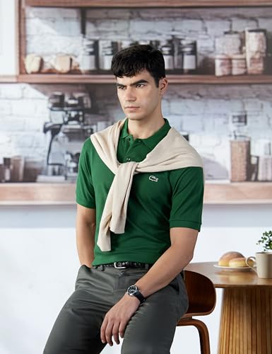 Image of Lacoste Men Cotton Classic Fit L.12.12 Original Polo Shirt