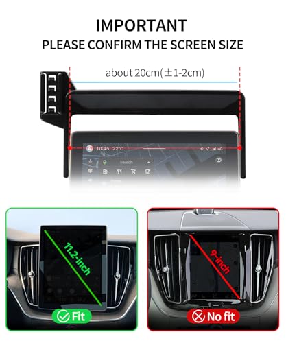 Car Phone Holder for Volvo XC60 / Volvo XC90 2025 2026, 11.2-inch Screen by MaserWeller - Used condition - Image 6