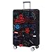 TRAVELKIN more than travel Luggage Cover Washable Suitcase Cover Protector Anti-scratch Suitcase cover Fits 18-32 Inch Luggage (S)