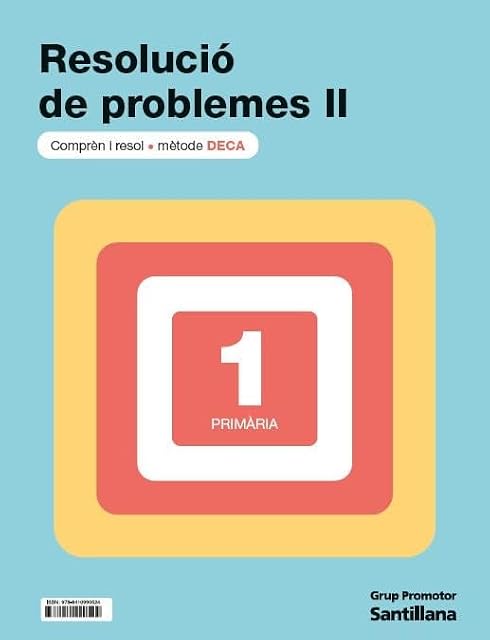 Portada de Resolucio de Problemes II 1º Primaria