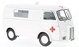 Ann : 1963 Peugeot D4B, Ambulance, 1963, voiture miniature, Miniature d, Norev 1:18