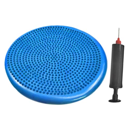 Coussin d'équilibre et de stabilité gonflable avec pompe incluse pour siège dynamique
