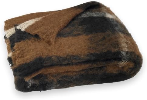 Lands Downunder Lodge Plaid Brushed Alpaca Throw