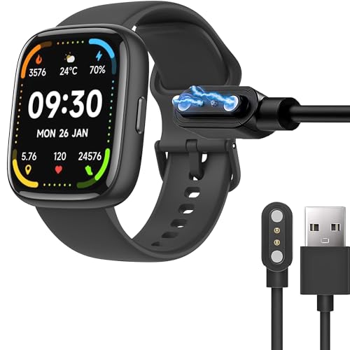 IDW17, IDW20, IDW21, IDW23, IDW25, IDW26 Smart Watch Charger, Magnetic USB Replacement Charging Cable Compatible with IDW17, IDW20, IDW21, IDW23, IDW25, IDW26 Smart Watch