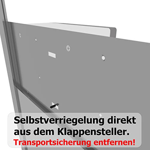 Sonderaktion ! HK-Bat-RH Rahmengerät mit selbstverriegelnder Hühnerklappe 230x340 mm für Batteriebetrieb + Schaltung für… – Bild 3