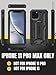 ArmadilloTek Vanguard Compatible with iPhone 11 Pro Max Case (6.5 inches) Military Grade Full-Body Rugged with Kickstand and Built-in Screen Protector - Black