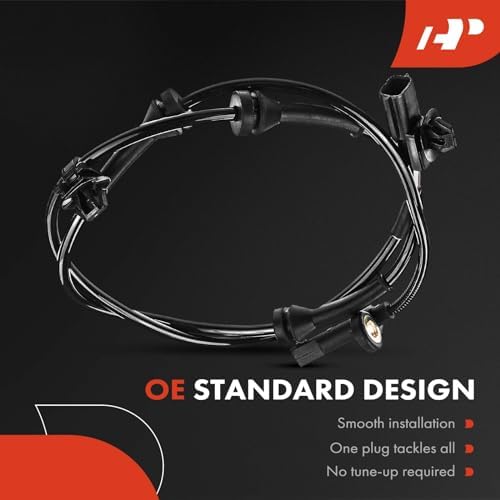 A-Premium Rear Left/Right ABS Wheel Speed Sensor Compatible with Nissan - Altima 2014-2018, Maxima 2016-2020 - Rear Driver or Passenger Side, Replace# 47900-3TA2A, 47900-3TA0A