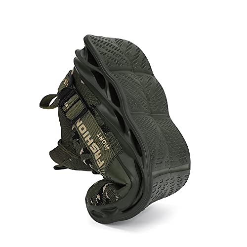 Image of Nihaoya Men Athletic Walking Running Tennis Shoes Fashion Sneakers