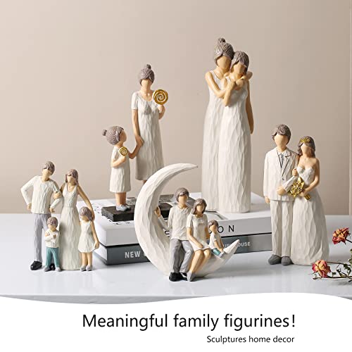Otang Bride And Groom Figurines,Hand-Painted Statues,Gifts For Wedding,Resin Sculpture For Shelf Decor Desktop Home Bedroom Living Room Decoration（Wedding） #TOP5