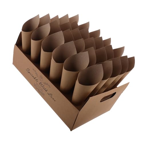 Support cônes confettis mariage pour célébrer votre amour avec délicatesse