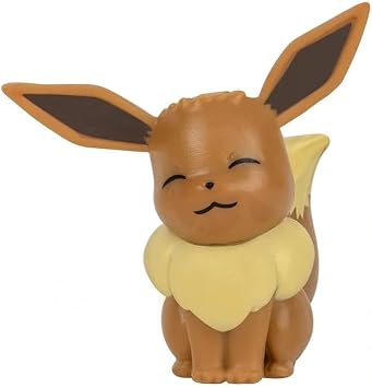 Pokémon PKW3577 Battle Figure Pack - Mauzinger & Evoli, Resmi Detaylı Figürler, Her biri 5 cm