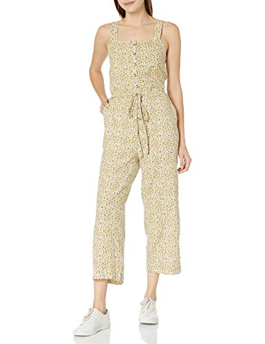 Billabong Women's Sandy Shores Overall, Bright Gold, S