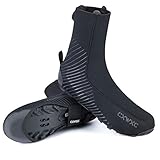 LOVTRAVEL New Thick Warm Winter Cycling Overshoes Neoprene Waterproof Windproof Bike Shoe Covers Men Women MTB Road Bicycle Booties Case (XX-Large)