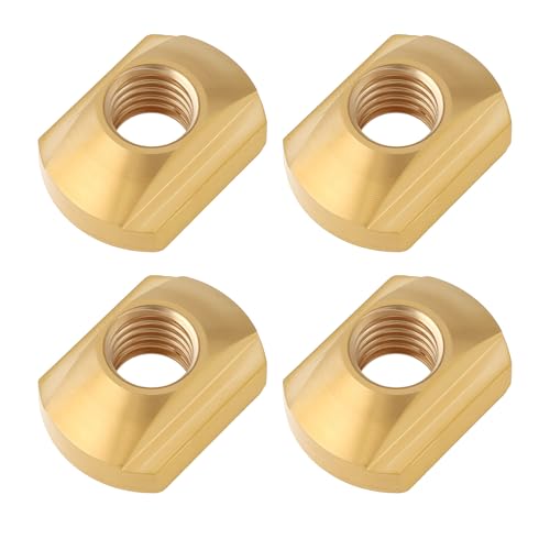 SG Store - SG Store Lot de 4 écrous en T M8 pour Rails D'hydroptère en Laiton pour Planches à Voile Kitesurf Ailerons 20 X 8 Mm 20 X 14 Mm
