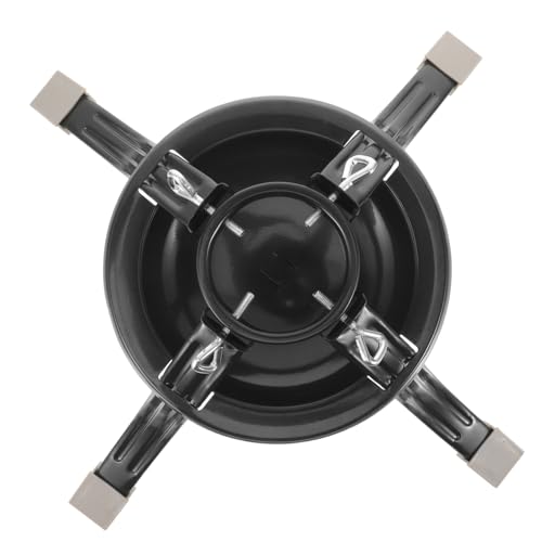 KONTONTY Christmas Tree Base Stand Xmas Tree Holder Detachable Design Stable Support for Home Holiday Decor