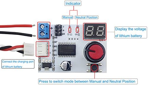 LewanSoul Digital Servo Tester with Voltage Display