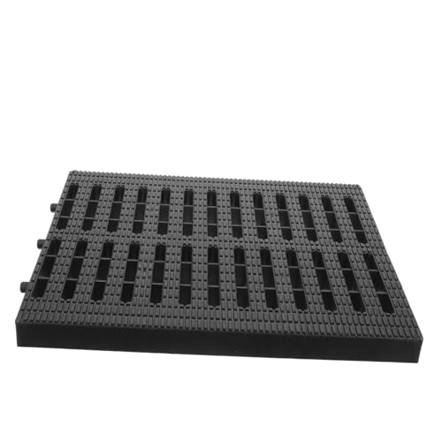 Drainage plastique pour caniveau extérieur avec couverture antidérapante