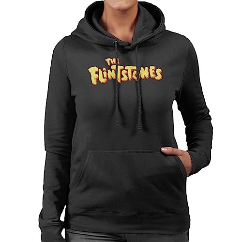 Image of All+Every The Flintstones Red Shadow Classic Logo Women's Hooded Sweatshirt