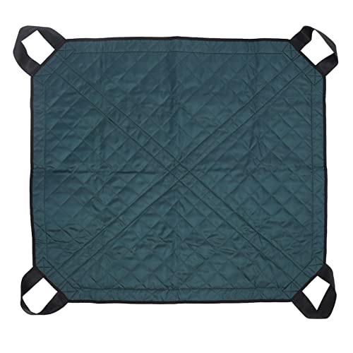 Hoja de transferencia de pacientes con 4 mangos | Líquido - Hoja de deslizamiento de nylon para atención hospitalaria/domicilio | Almohadilla de posicionamiento sin