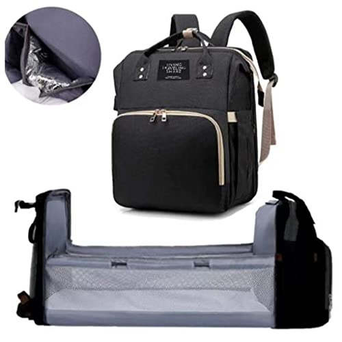 mochila bolsa maternidade termica que vira berco multifuncoes impermeavel