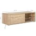 COMIFORT Mueble de TV - Mesa de Salón Moderno, Puerta con Sistema...