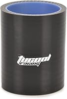 Vista 6 de Kit de tubos coupadores de silicona recta de alta temperatura de 2.25" ID de 4 capas + abrazaderas de manguera (2.244 in, negro)