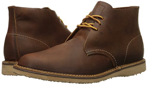 Red Wing Heritage Men's Weekender Chukka, Copper Rough & Tough, 9.5 D Us #TOP6