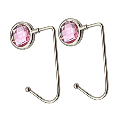 NOLITOY 2 Pçs Bolsa Desmontável Chaveiro Gancho Bolsa Bolsa Bolsa De Mesa Gancho Bolsa Traseira Bols